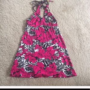Guess Pink halter dress